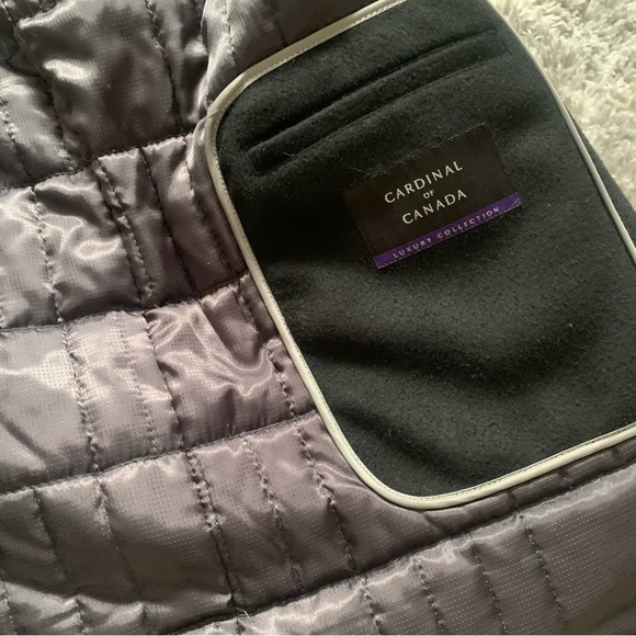 CARDINAL OF CANADA LUXURY COLLECTION 100% WOOL CAR COAT - Picture 7 of 11